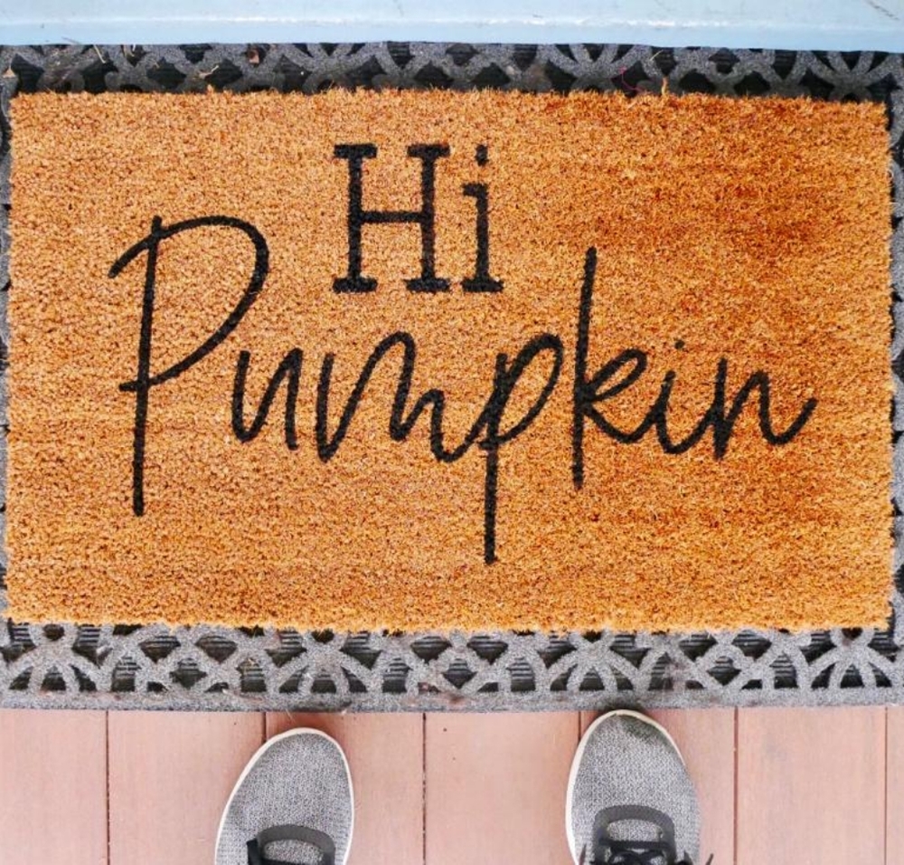 Hi, Pumpkin 🎃 Door Mat